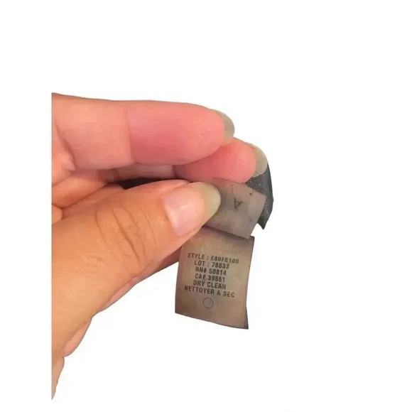 Tahari wool blend gray work suit jacket wool blazer size 12 - Picture 6 of 6